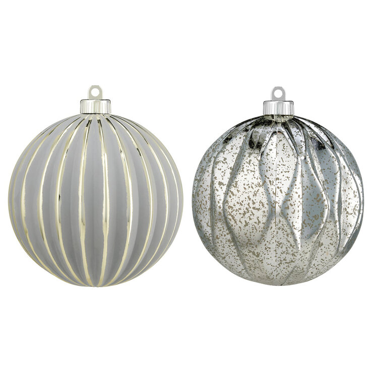 Set de 12 Adornos Navideños de 150 mm Metálicos — Imagen 2 de 4