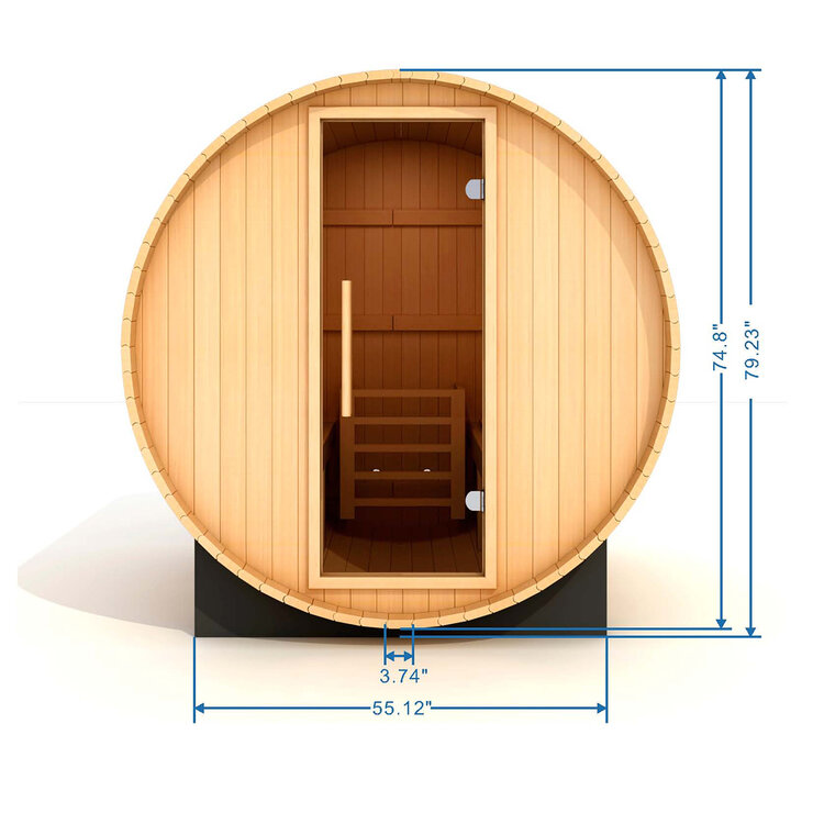 Sauna de Vapor Dynamic St Moritz, 2 Personas. — Imagen 3 de 4