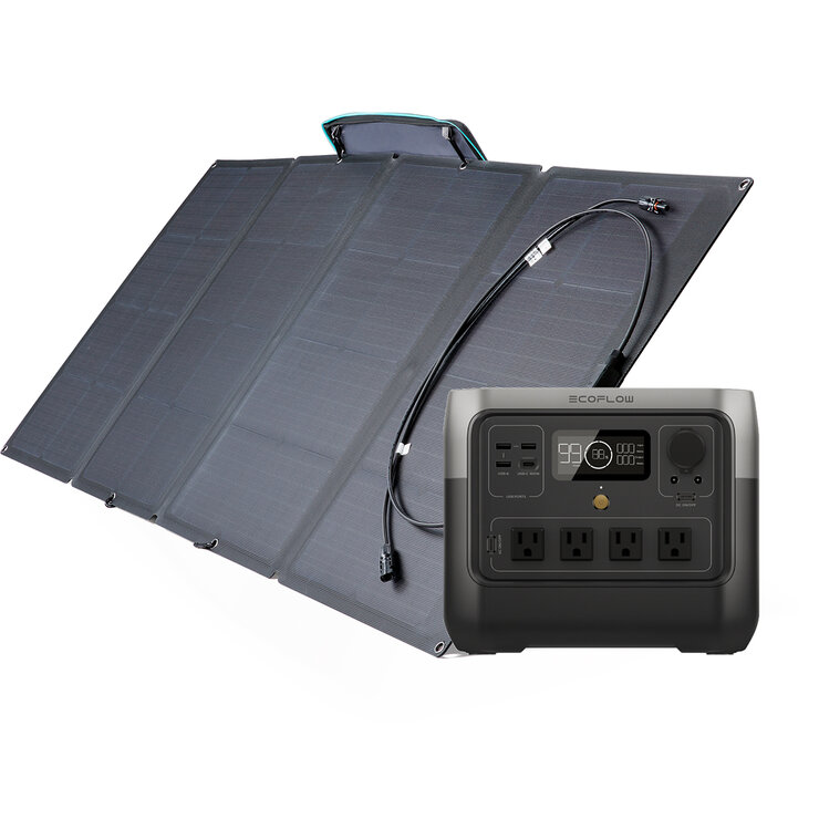 EcoFlow, Estación de Energía Portátil River 2 Pro + Panel Solar de 160 W — Imagen 3 de 4
