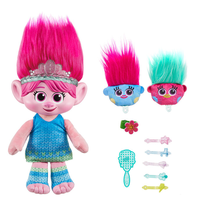 Trolls Reina Poppy Sorpresa en el Cabello — Imagen 2 de 4