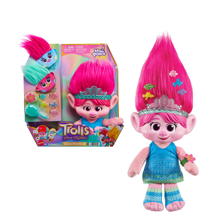 Trolls Reina Poppy Sorpresa en el Cabello — Imagen 4 de 4
