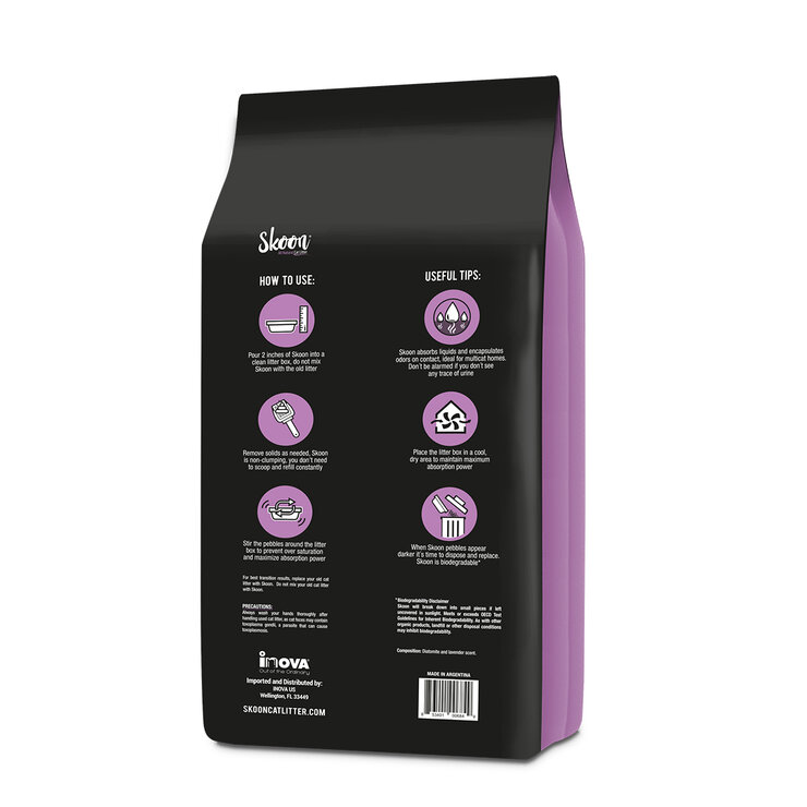 Skoon Arena Premium para Gatos con Aroma a Lavanda 2 pzas de 3.6 kg — Imagen 2 de 4