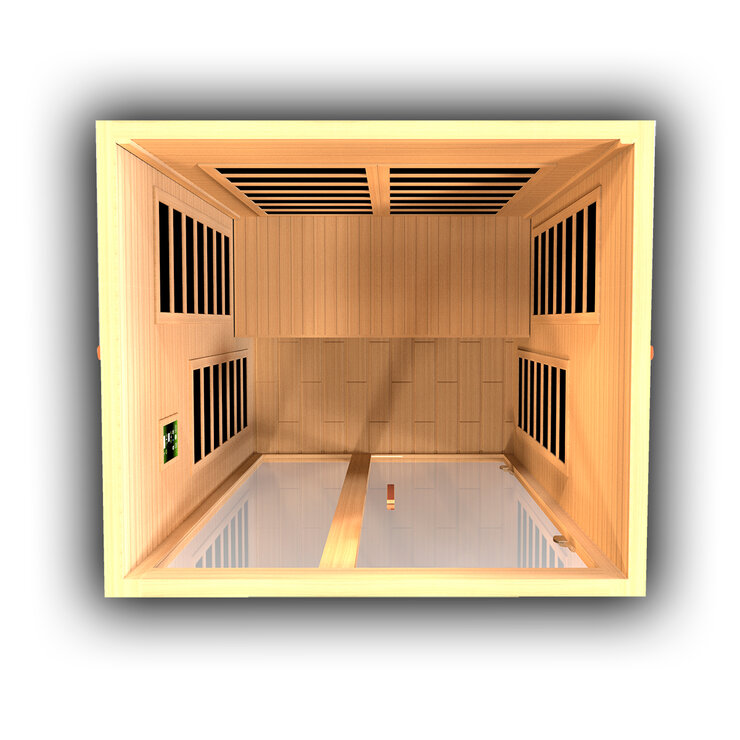 Sauna Infrarrojo de EMF Ultra Bajo Dynamic Lugano, 3 Personas — Imagen 3 de 4