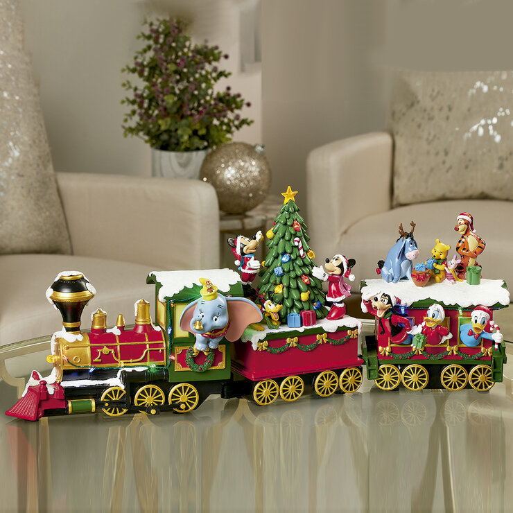 Disney Tren Navideño con Luces y Música — Imagen 1 de 4