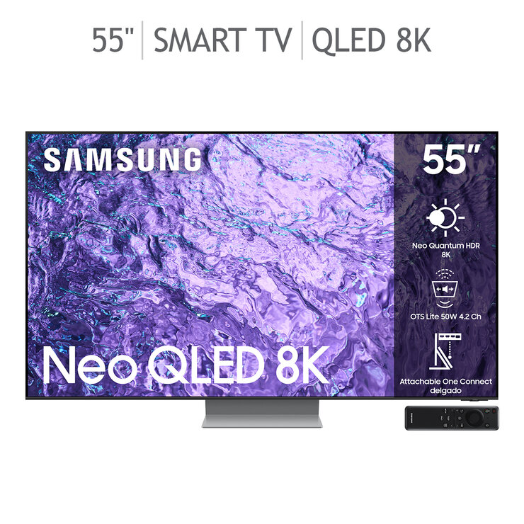 Samsung Pantalla 55" NEO QLED 8K UHD Smart TV — Imagen 1 de 4