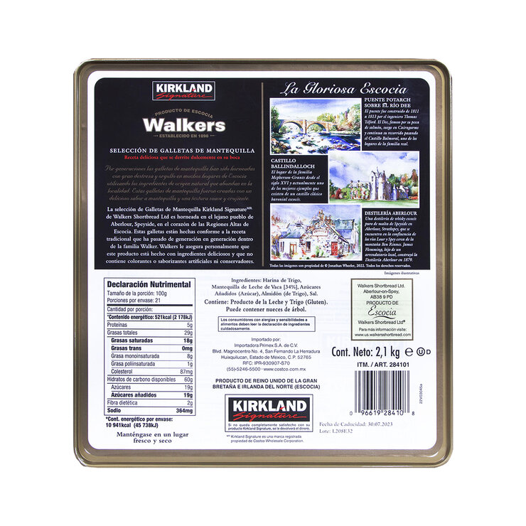 Kirkland Signature Selección de Galletas de Mantequilla 2.1 kg — Imagen 3 de 3
