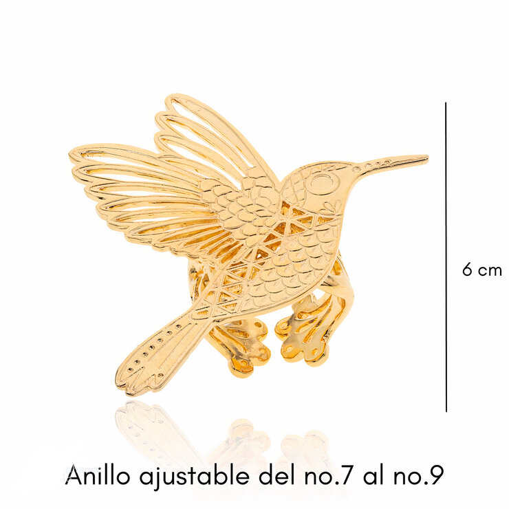 Ablime, Set de Anillo y Pulsera Colibrí — Imagen 2 de 4