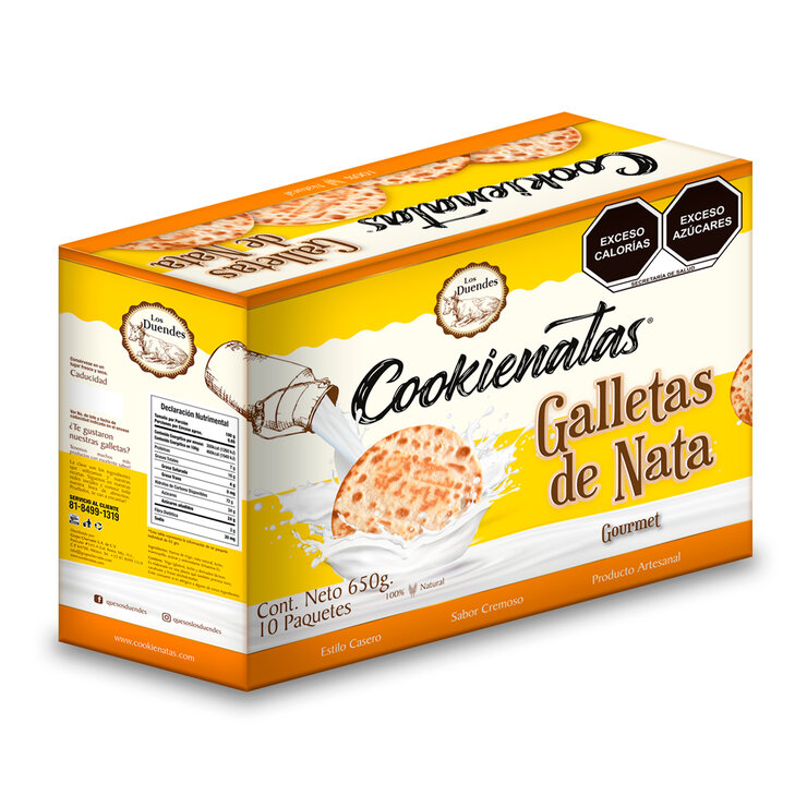 Cookienatas Galletas de Nata 650 g — Imagen 2 de 4