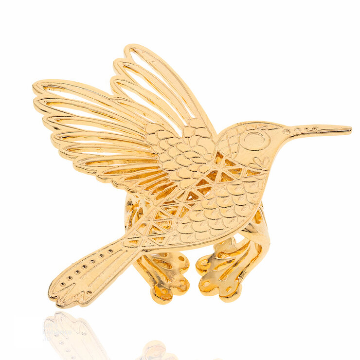 Ablime, Set de Anillo y Pulsera Colibrí — Imagen 3 de 4