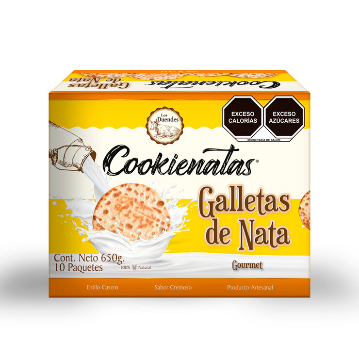 Cookienatas Galletas de Nata 650 g — Imagen 1 de 4