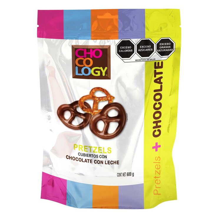 Chocology Pretzels Cubiertos con Chocolate 600 g — Imagen 1 de 3