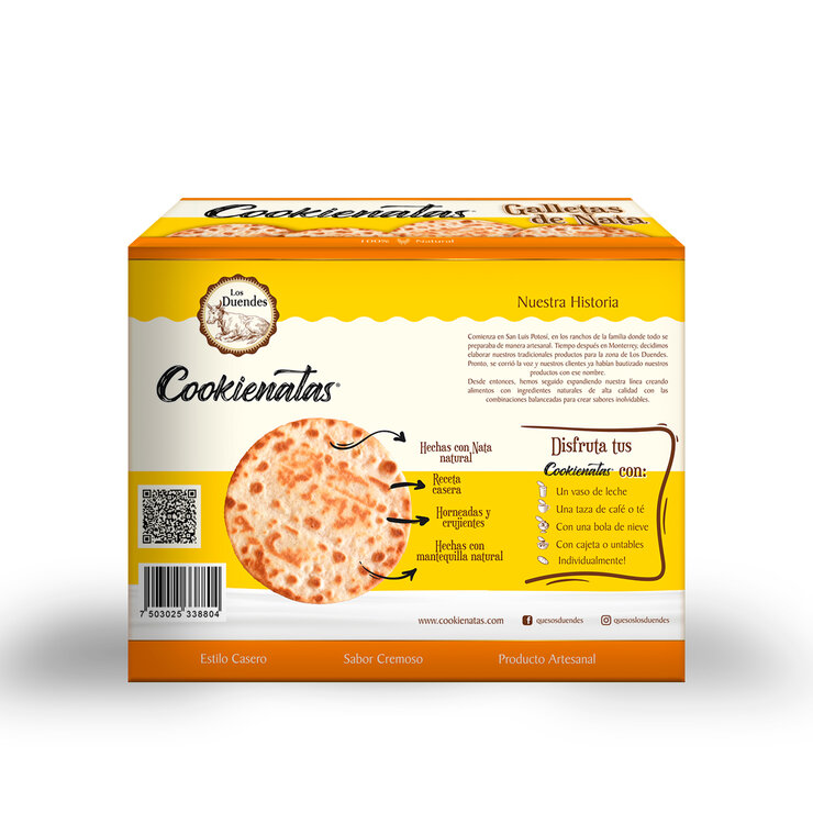 Cookienatas Galletas de Nata 650 g — Imagen 4 de 4