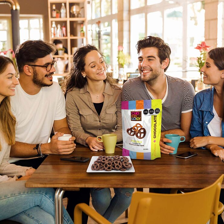 Chocology Pretzels Cubiertos con Chocolate 600 g — Imagen 3 de 3