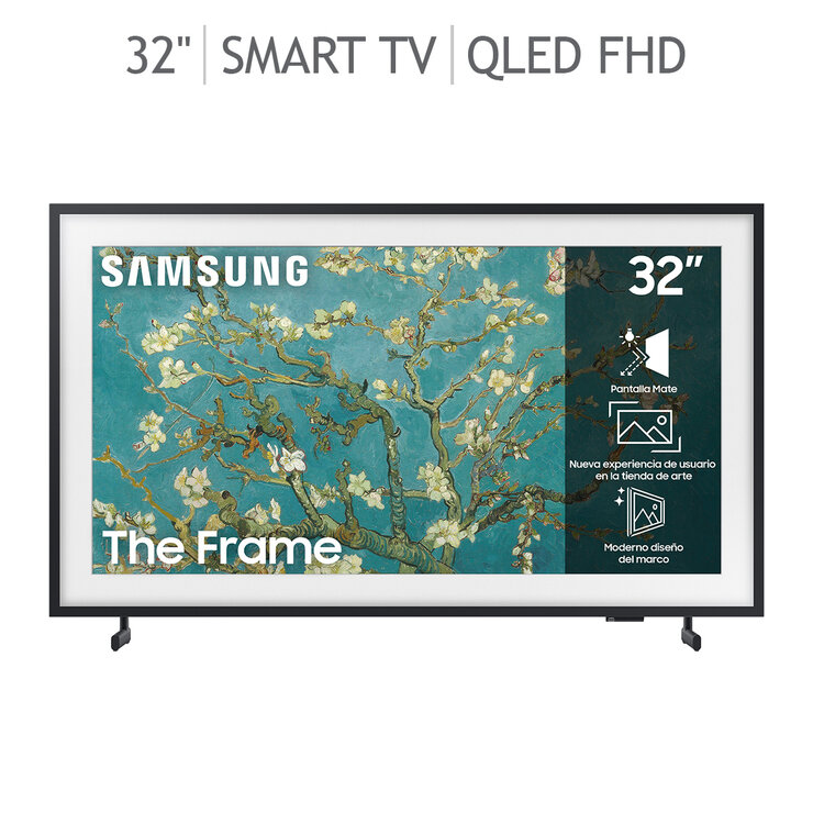 Samsung Pantalla 32" QLED The Frame FHD Smart TV + Marco — Imagen 1 de 4