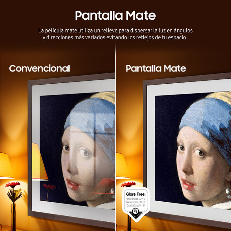 Samsung Pantalla 32" QLED The Frame FHD Smart TV + Marco — Imagen 4 de 4