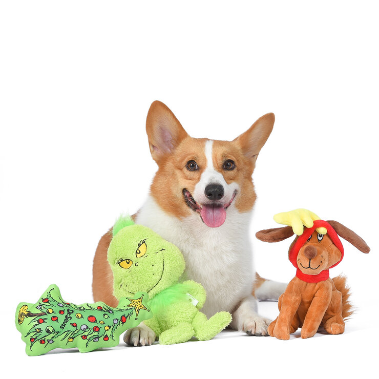 Fetch For Pets Grinch Juguetes para Mascotas 3 pzas  — Imagen 3 de 4
