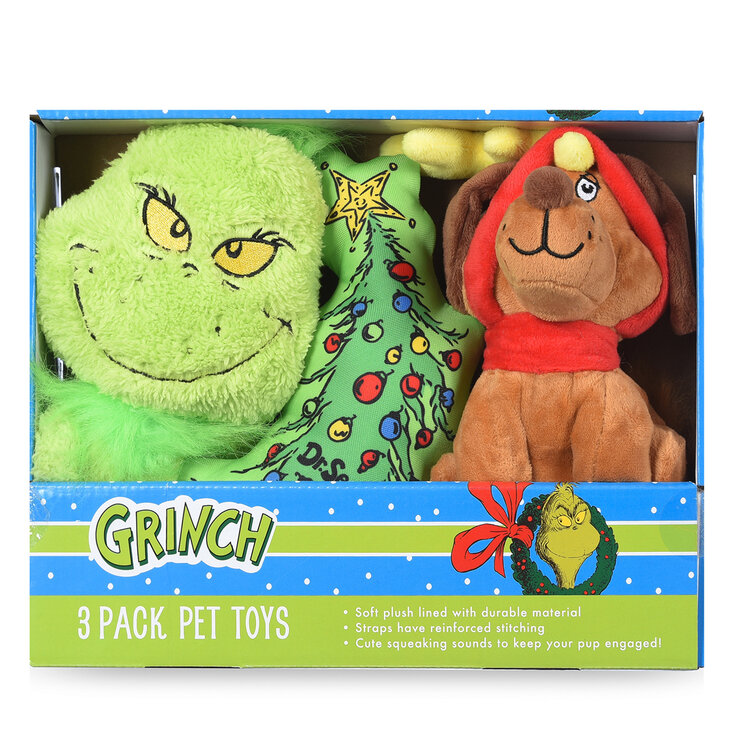 Fetch For Pets Grinch Juguetes para Mascotas 3 pzas  — Imagen 1 de 4