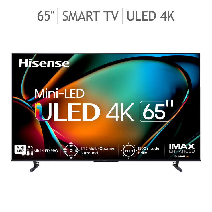Hisense Pantalla 65U8K Miniled 4K Google TV — Imagen 1 de 4
