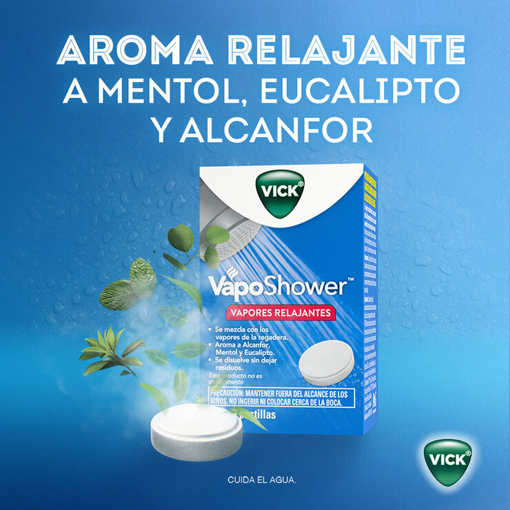 Vick VapoShower 3 Cajas con 3 Pastillas cada uno. — Imagen 4 de 4