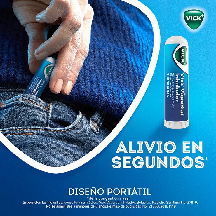 Vick VapoRub Inhalador 3 Piezas — Imagen 2 de 4