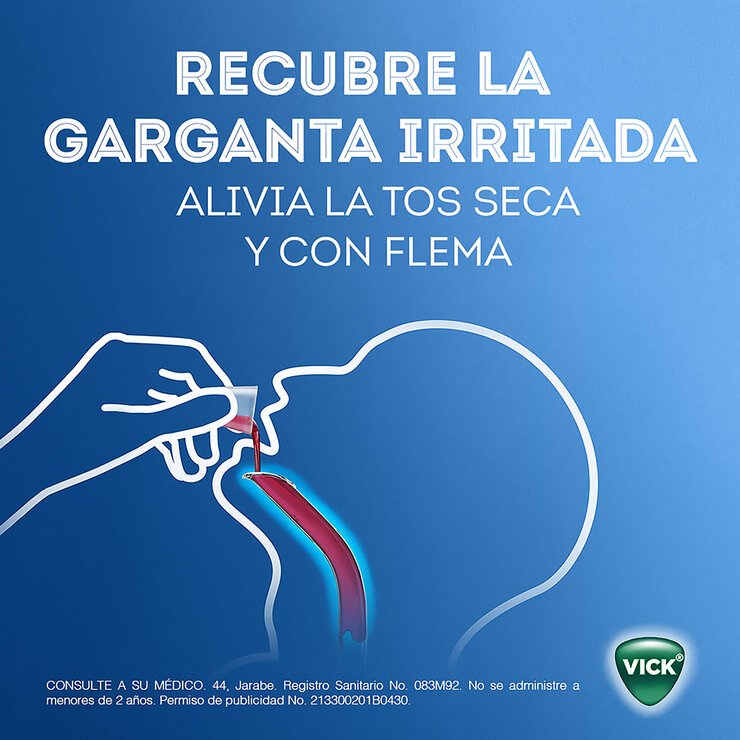 Vick 44 Jarabe Sabor Cereza Frasco 240ml — Imagen 3 de 4