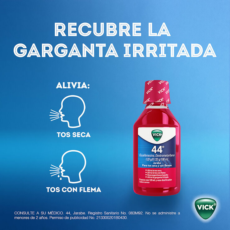 Vick 44 Jarabe Sabor Cereza Frasco 240ml — Imagen 4 de 4