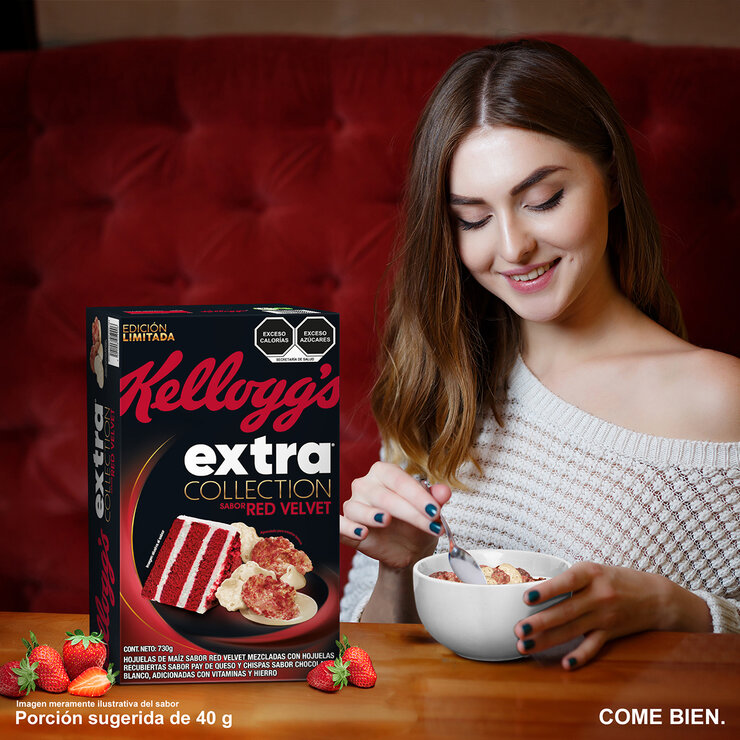 Kellogg's Extra Red Velvet 730 g — Imagen 2 de 4
