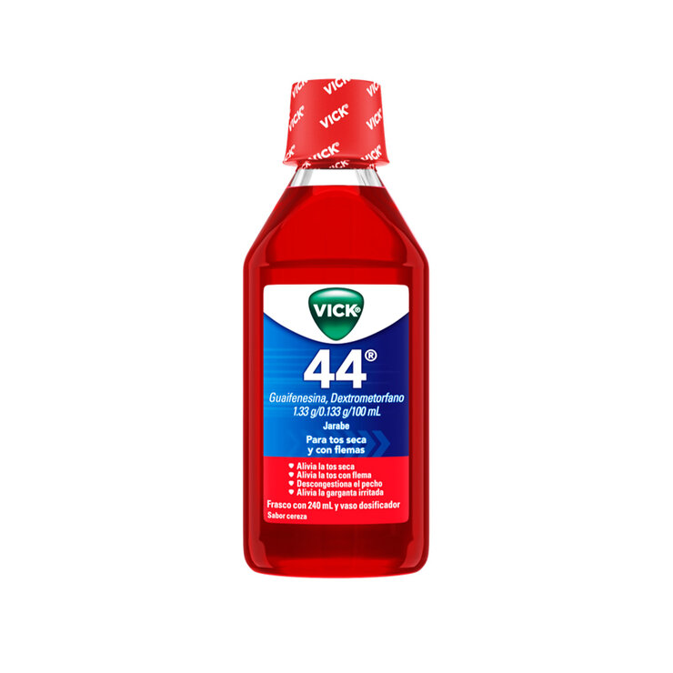 Vick 44 Jarabe Sabor Cereza Frasco 240ml