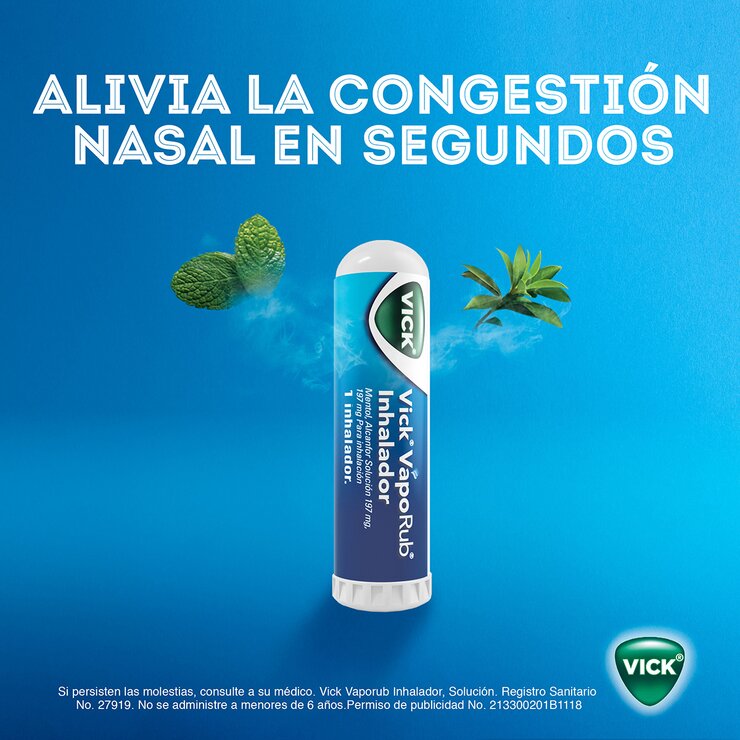 Vick VapoRub Inhalador 3 Piezas — Imagen 3 de 4