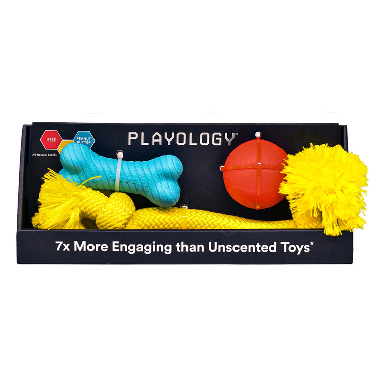 Playology Juguetes para Perro 3 pzas — Imagen 1 de 4