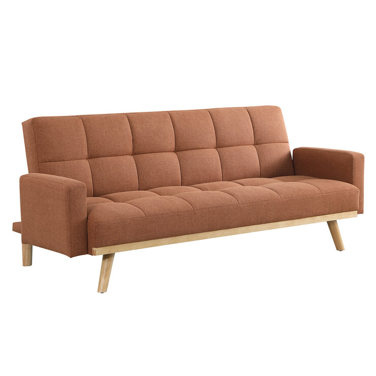 Coaster, Kourtney, Sofá Cama, Color Terracota — Imagen 2 de 4