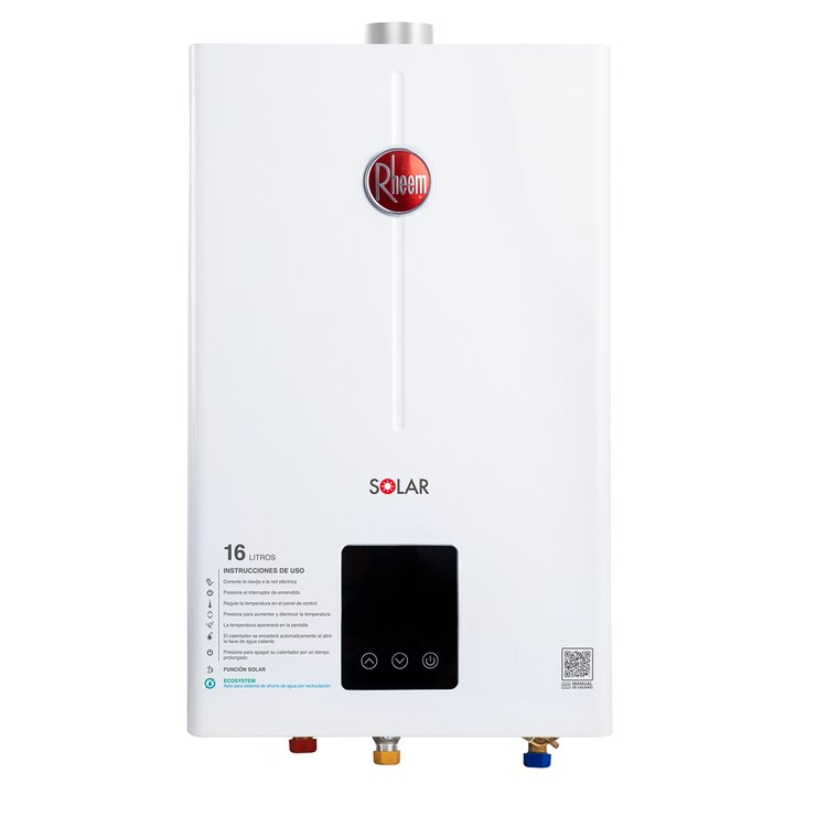 Rheem, Calentador de Agua Instantáneo16 LT- Gas LP — Imagen 1 de 3