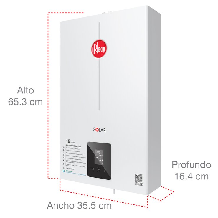 Rheem, Calentador de Agua Instantáneo16 LT- Gas LP — Imagen 3 de 3