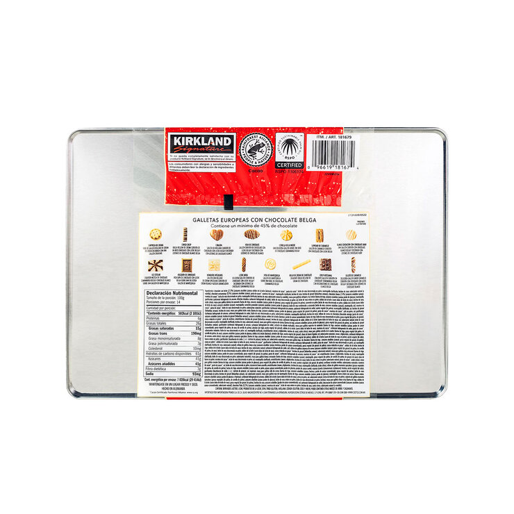 Kirkland Signature Galletas Europeas con Chocolate Belga 1.4 kg — Imagen 2 de 4