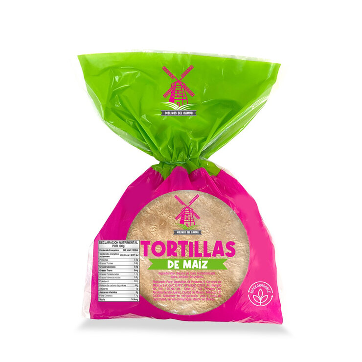 Molinos del Campo Tortillas de Maíz 900 g — Imagen 2 de 4