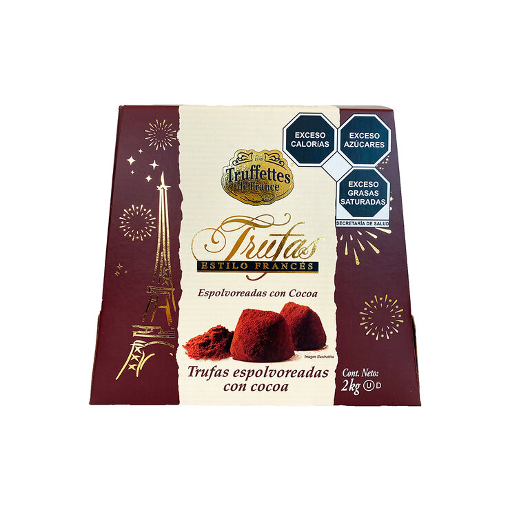 Truffettes de France Trufas Espolvoreadas con Cocoa 2 pzas de 1 kg — Imagen 1 de 2