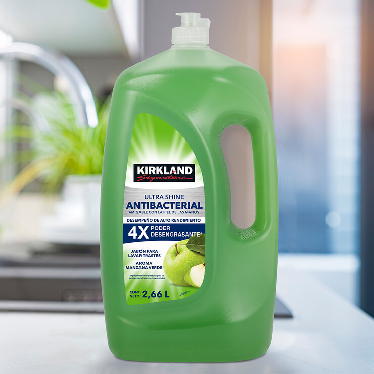 Kirkland Signature Antibacterial Jabón para Lavar Trastes 2.66 l — Imagen 3 de 3