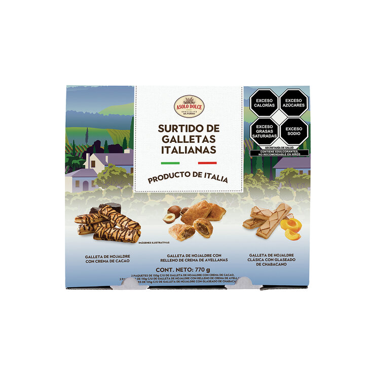 Asolo Dolce Surtido de Galletas Italianas 770 g — Imagen 1 de 2