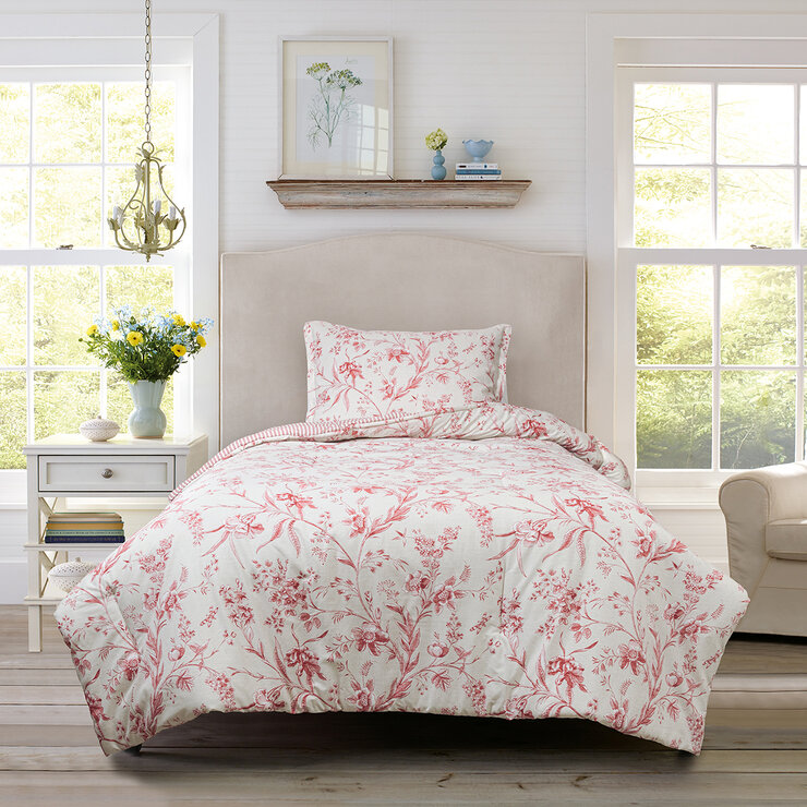 Laura Ashley Juego de Cama Tamaño Individual 2 Piezas — Imagen 1 de 2