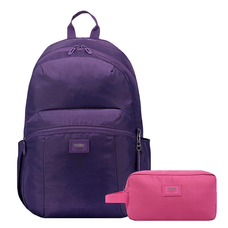 Mochila con Multiuso Trik Morada Totto — Imagen 1 de 3