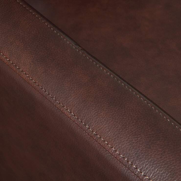Synergy Home Furnishings, Sillón Giratorio de Piel — Imagen 4 de 4