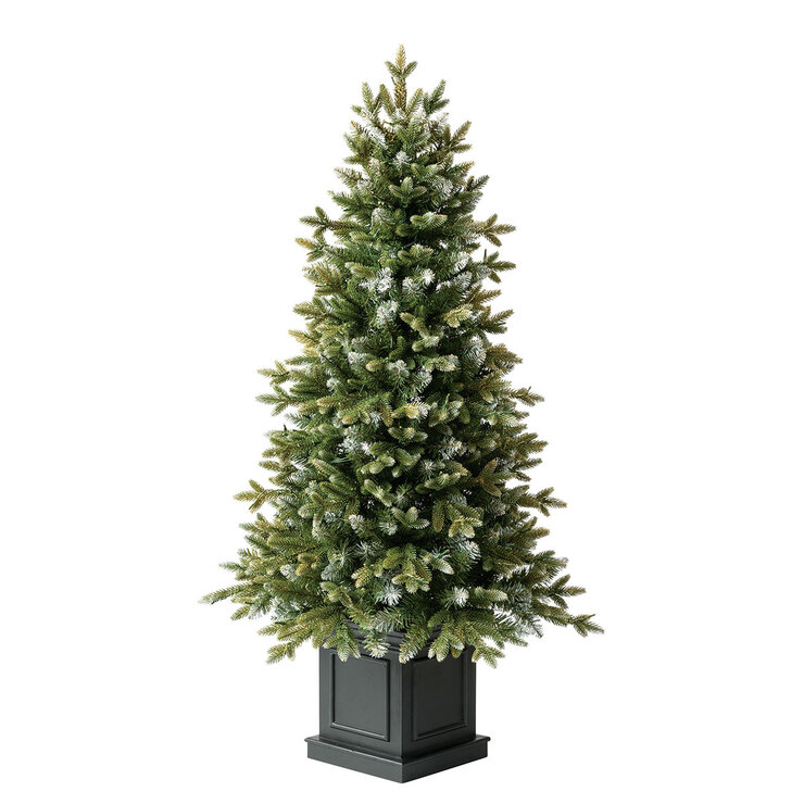 Árbol de Navidad Artificial Estilo Aspen en maceta Pre iluminado con luces Radiant Micro LED de 1.3 m — Imagen 3 de 4