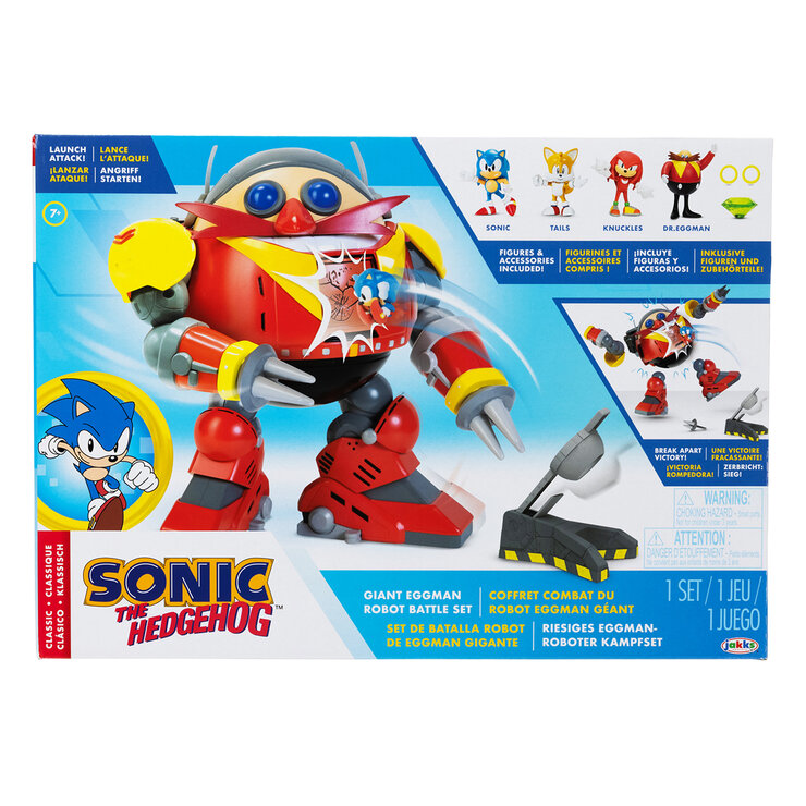 Juego de Batalla Robot  Eggman Gigante 22.8 cm — Imagen 4 de 4