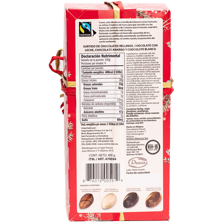 Deavas Surtido de Chocolates Rellenos 400 g — Imagen 2 de 4