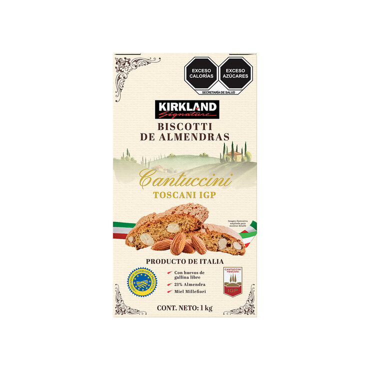 Kirkland Signature Cantuccini Galletas de Almendras 1 kg — Imagen 1 de 2
