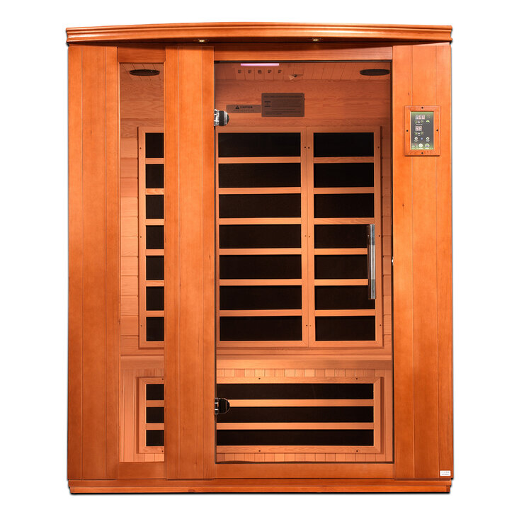 Sauna Infrarrojo de EMF Ultra Bajo Dynamic Lugano, 3 Personas — Imagen 2 de 4