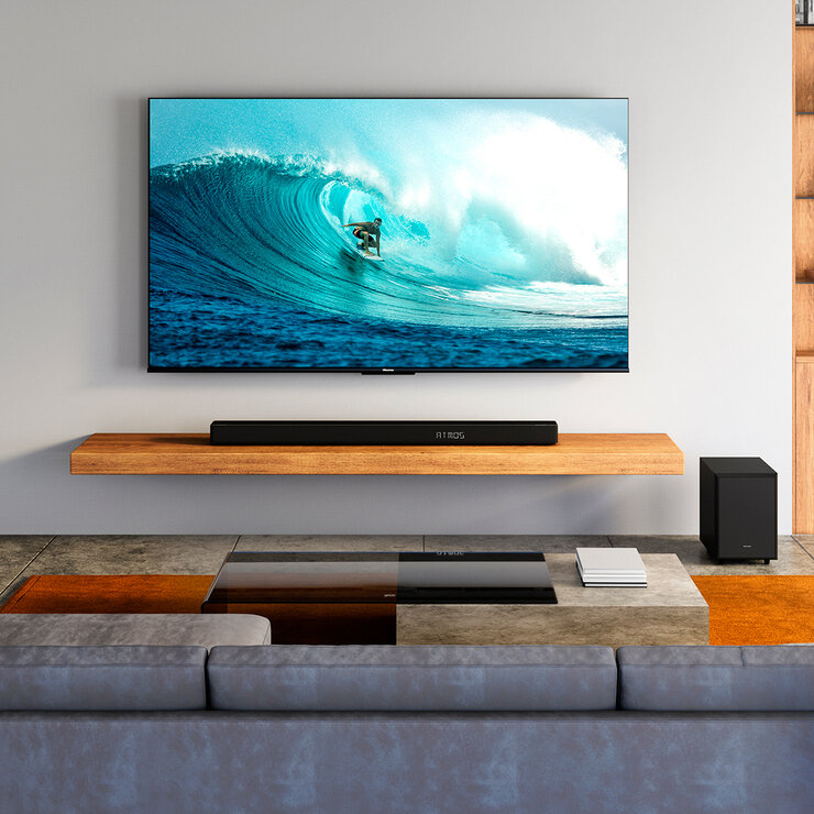 Hisense Barra de Sonido de 5.1.4 Canales + Subwoofer Inalámbrico  — Imagen 4 de 4