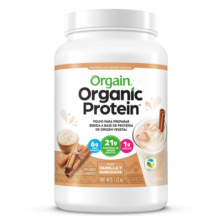 Orgain Proteína Orgánica en Polvo Sabor Horchata 1.2 kg — Imagen 1 de 4