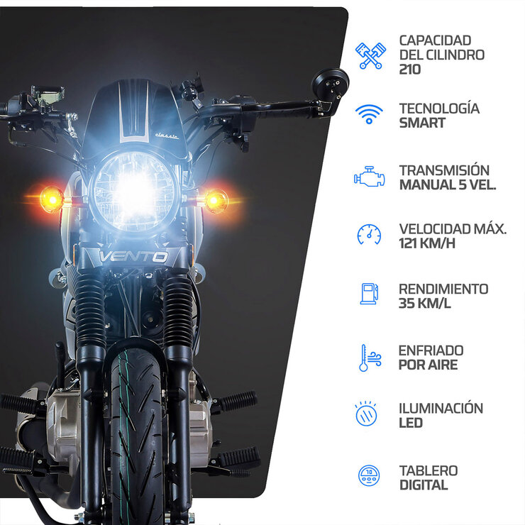 Motocicleta Vento  Thriller 210 2024 — Imagen 2 de 4