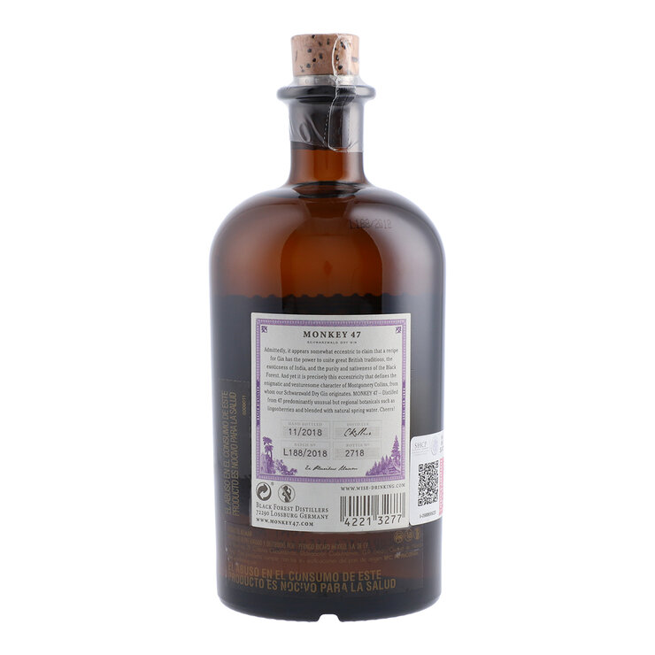 Ginebra Monkey 47 500 ml — Imagen 2 de 3